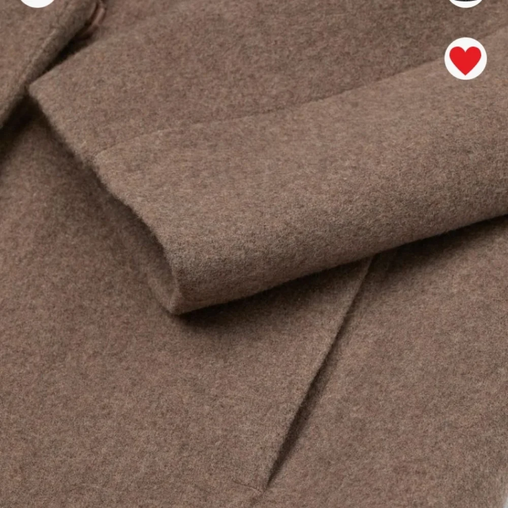 โSOLDโ๐๏ธ NWT H&M Wool Blend Coat in 'Brown' - Picture 8 of 16